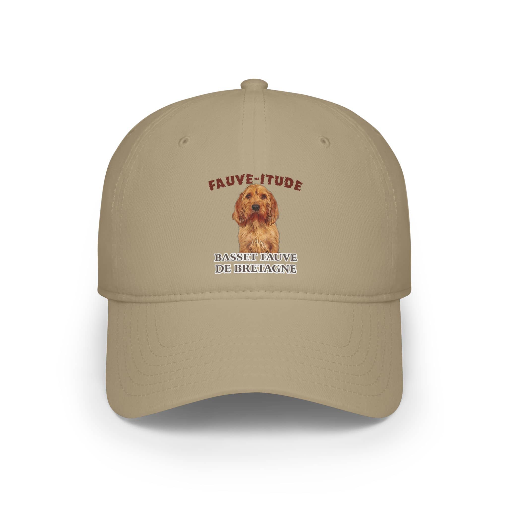 Cap with Basset Fauve de Bretagne graphic