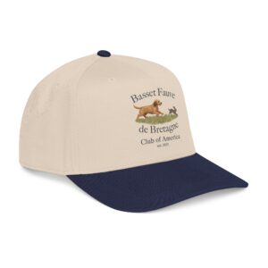 Basset Fauve hat with logo on front.
