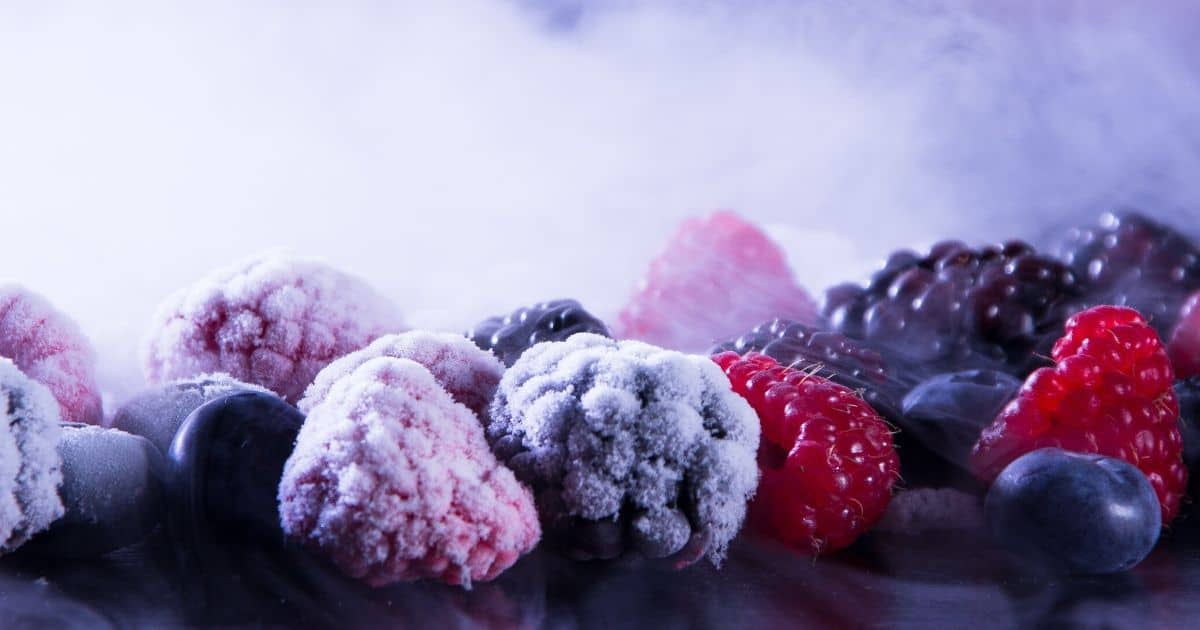 Frozen berries
