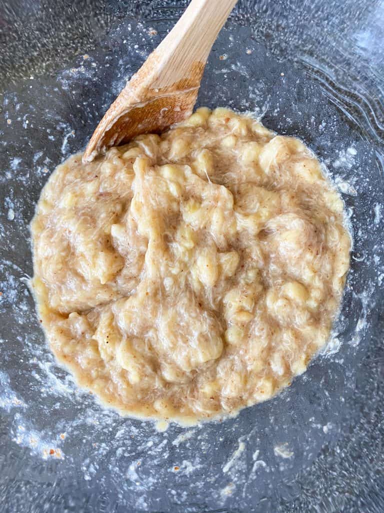 Mixed wet ingredients