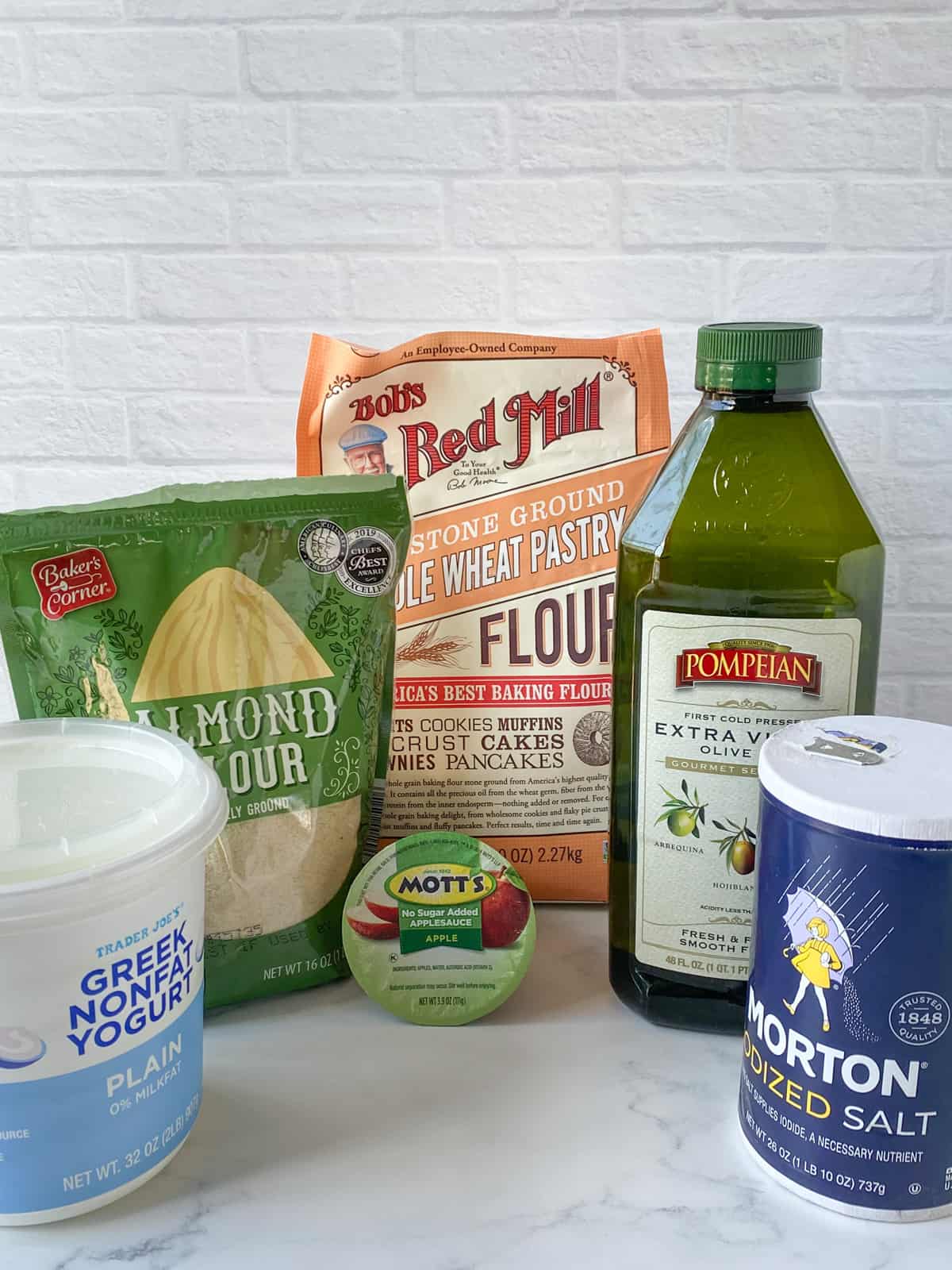 Ingredients for the dough.