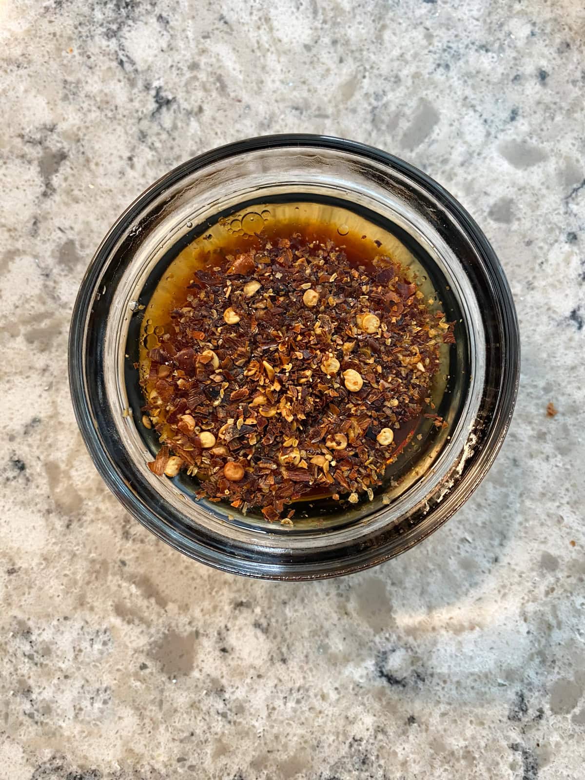 Marinade ingredients for the tofu.