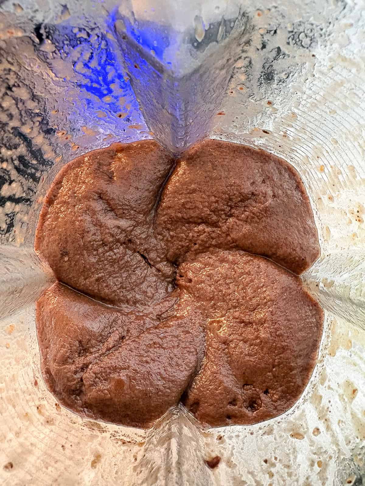 Wet ingredients blended together.