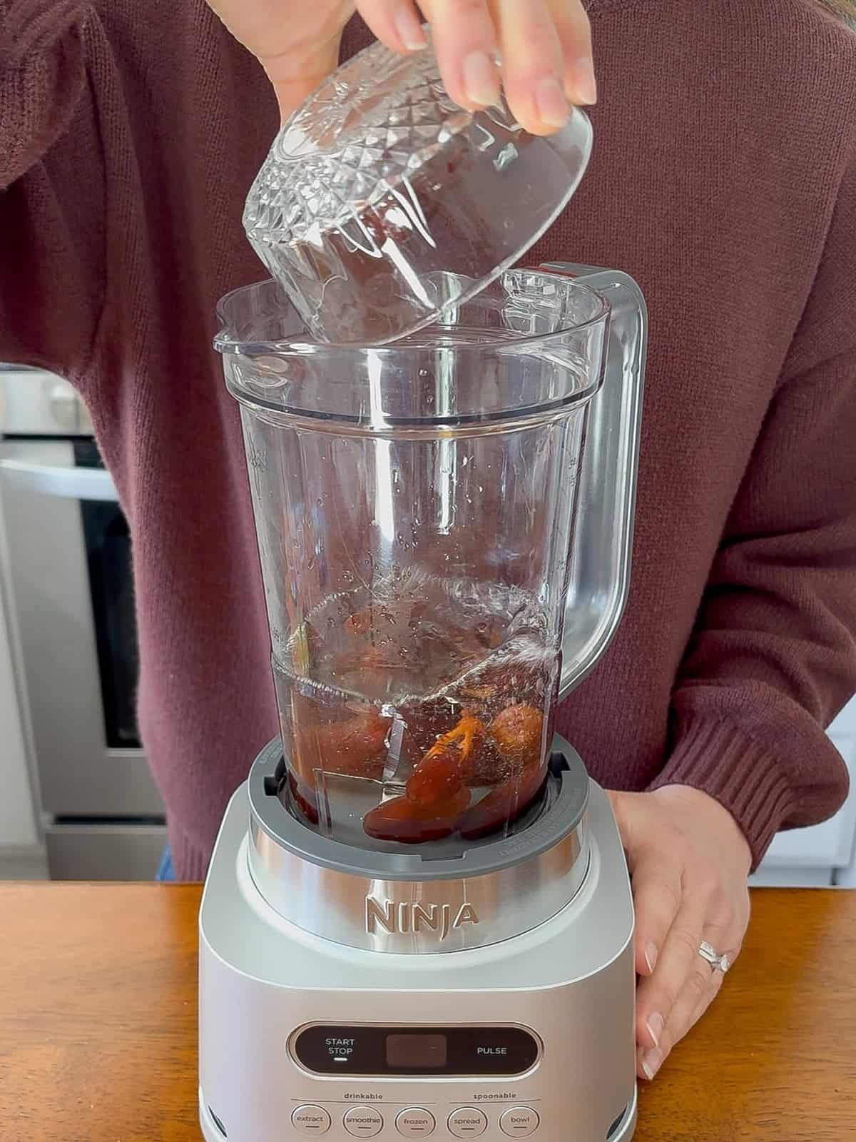 Adding dates to the blender.