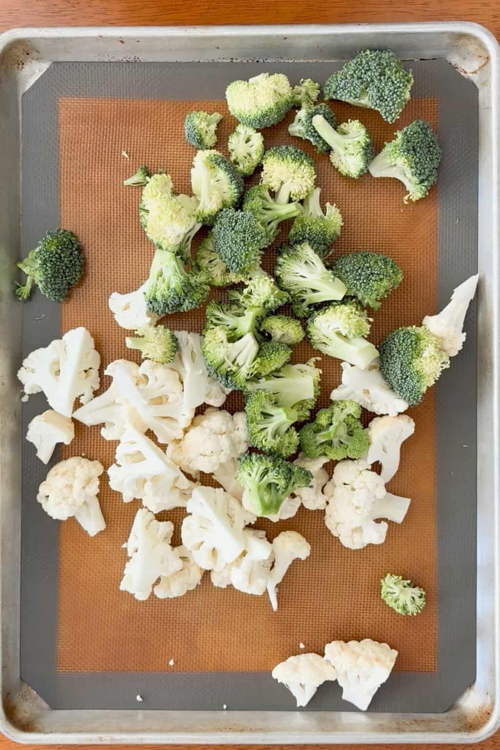 Za'atar Roasted Broccoli and Cauliflower with Whipped Tofu - Being ...