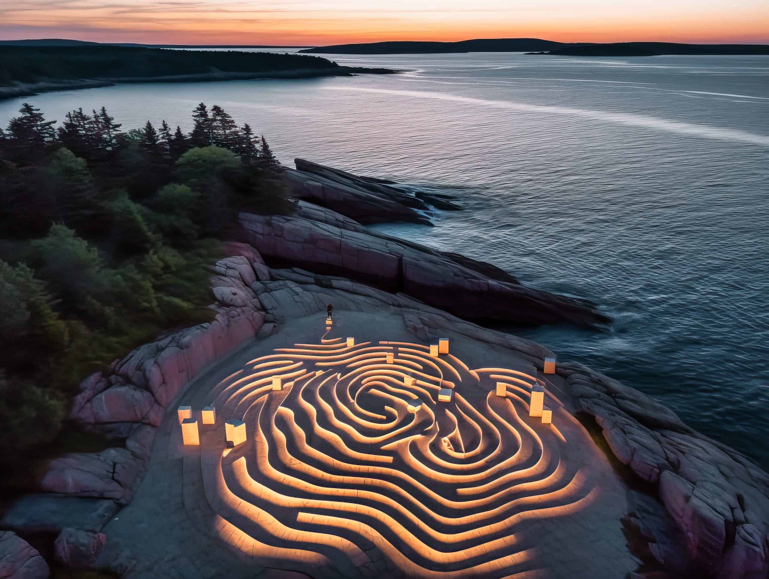 Impossible Sculpture: Acadia National Park, No. 21