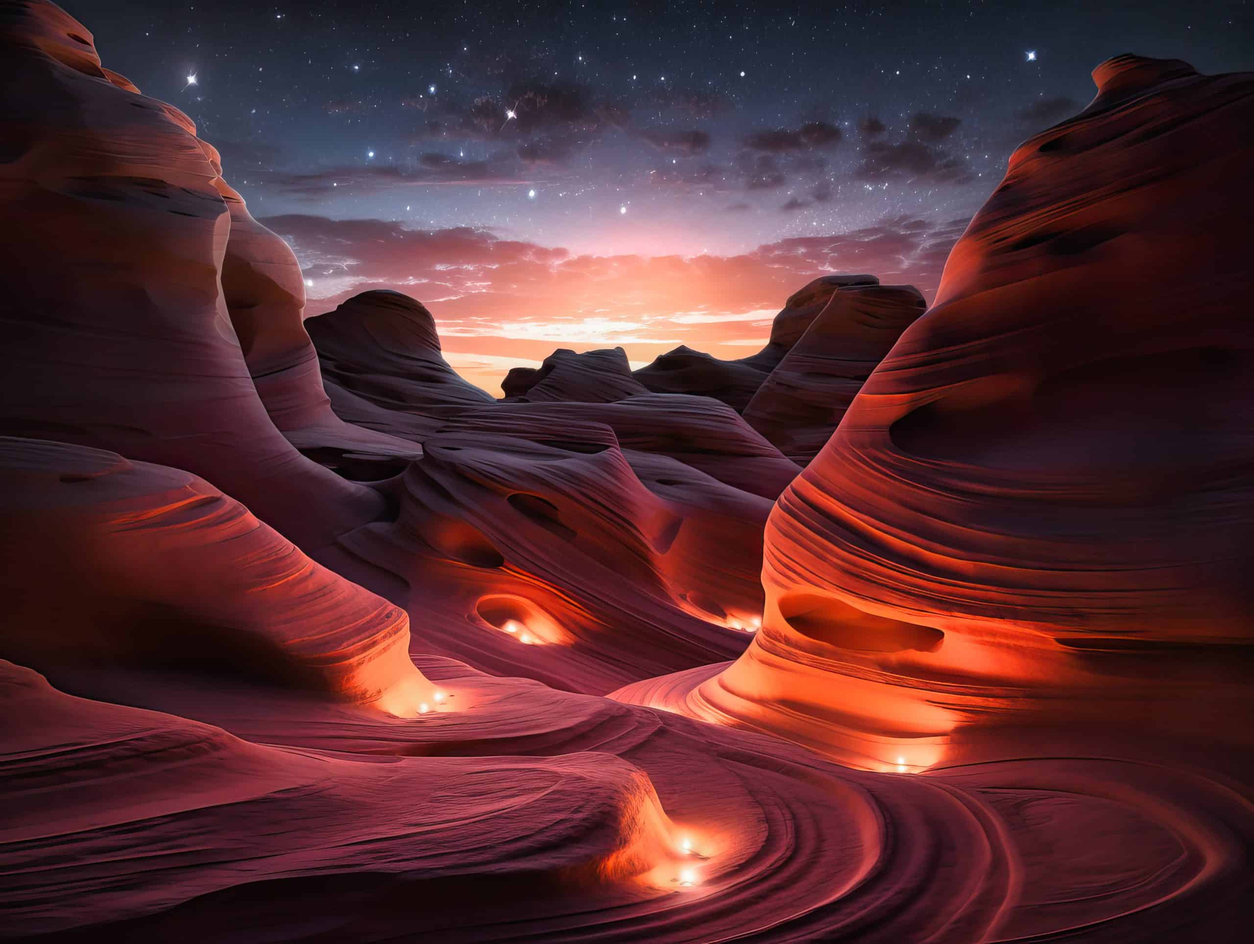 Impossible Sculpture: Antelope Canyon, No. 29