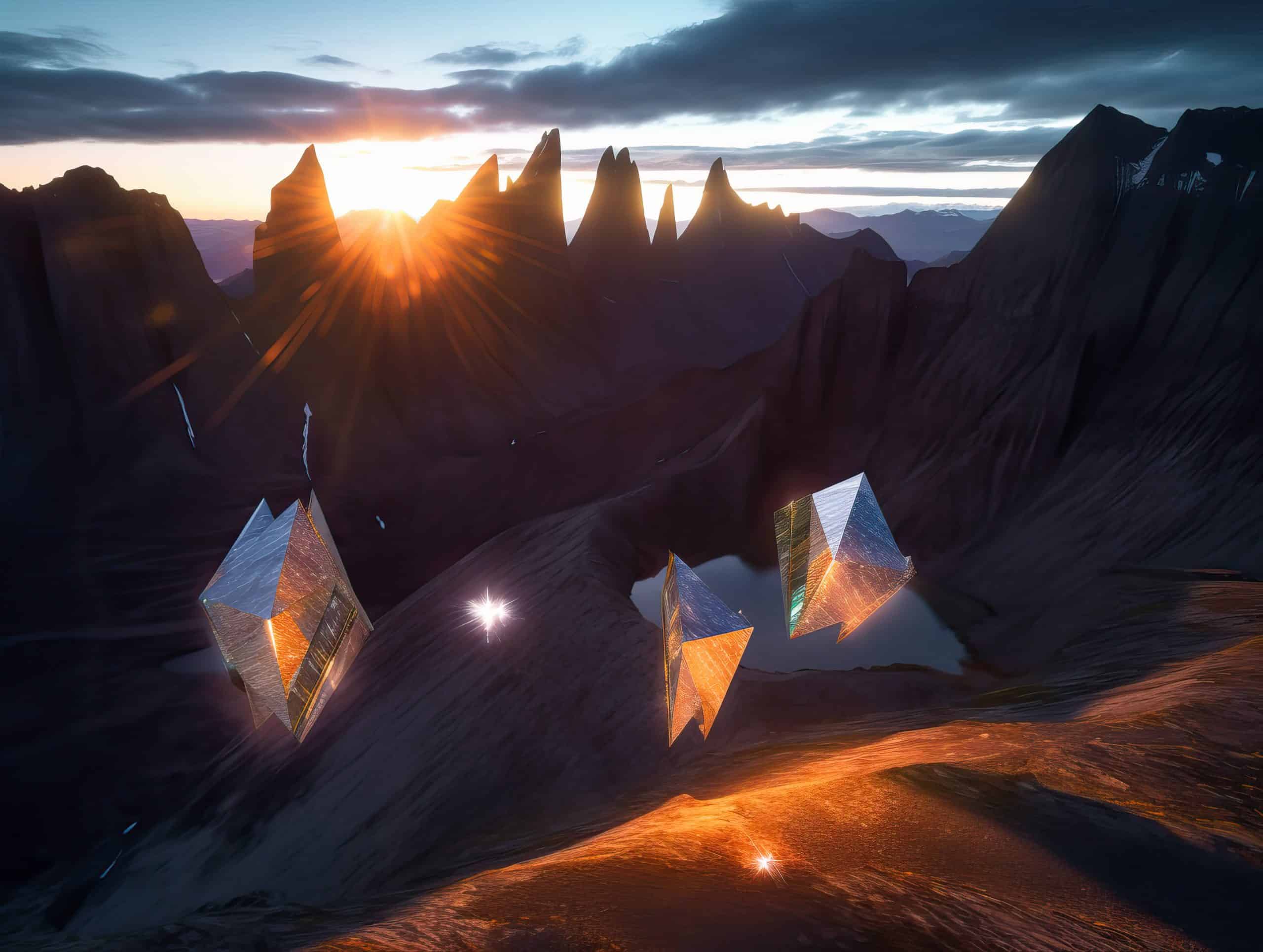 Impossible Sculpture: Gates of the Arctic National Park, No. 42