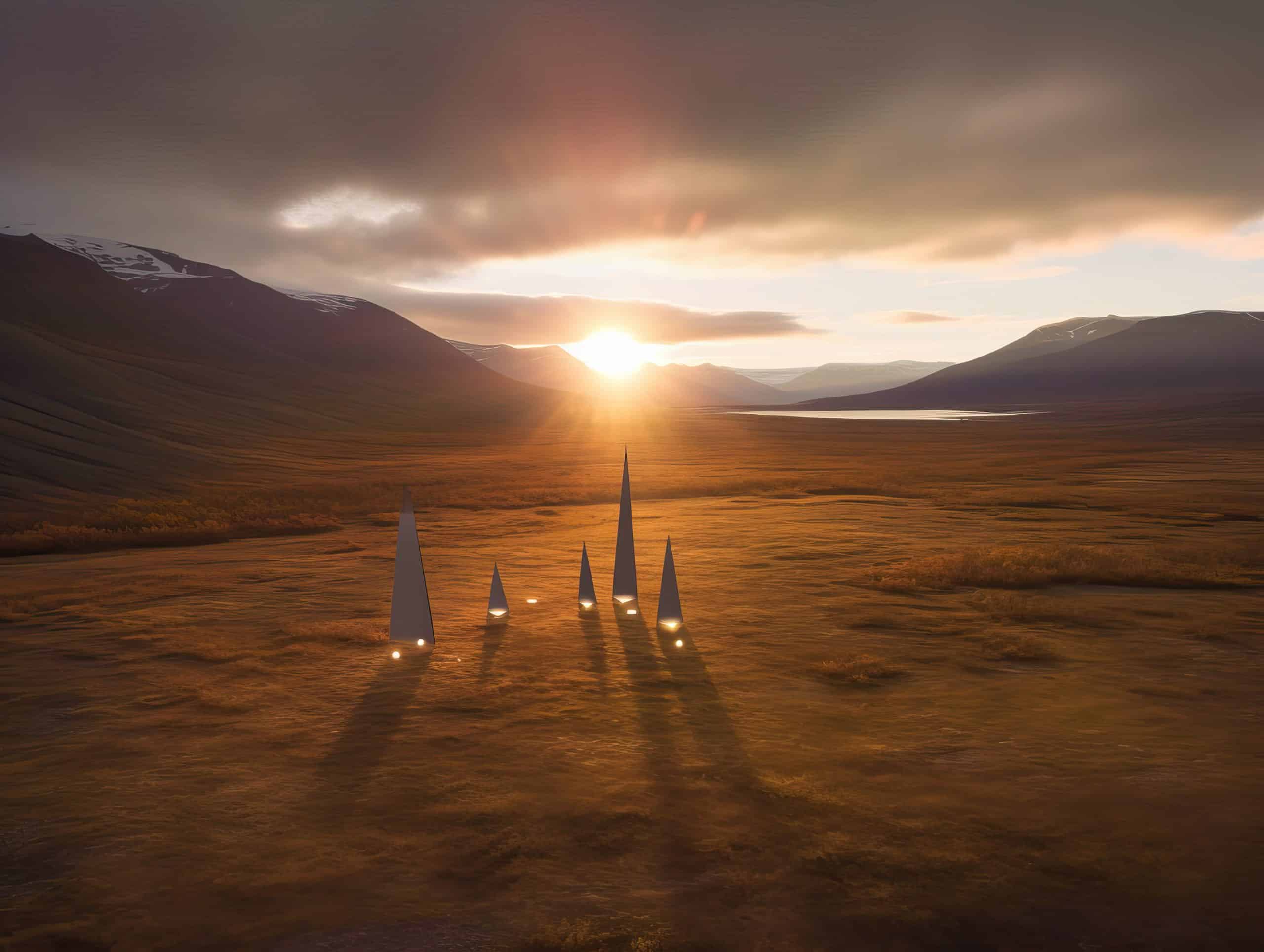 Impossible Sculpture: Gates of the Arctic National Park, No. 23