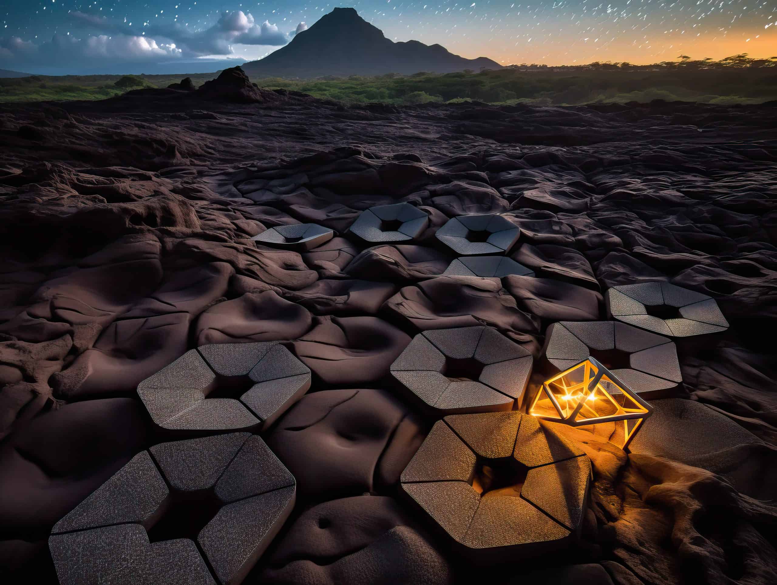 Impossible Sculpture: Hawai'i Volcanoes National Park, No. 72