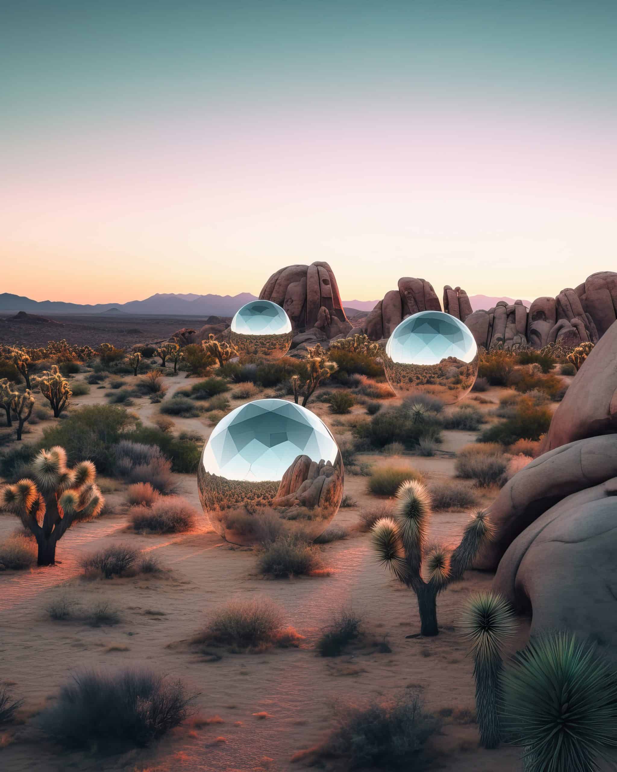 Impossible Sculpture: Joshua Tree National Park, No. 41