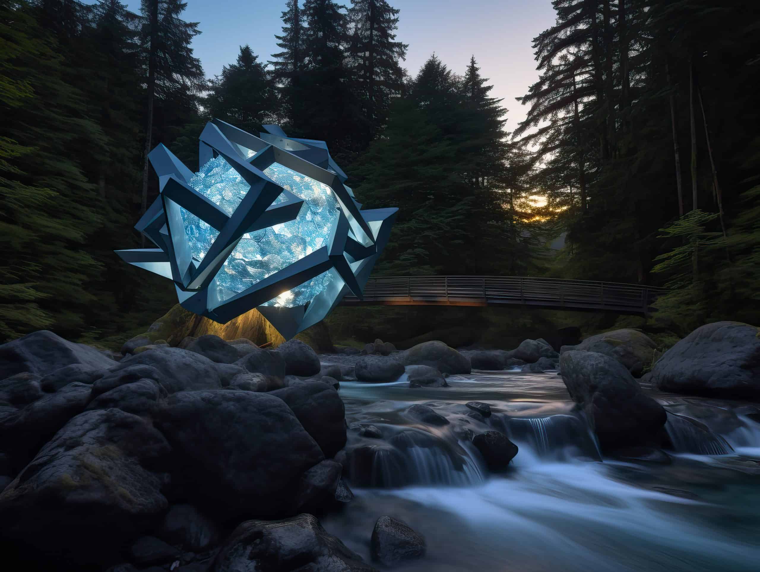 Impossible Sculpture: Olympic National Park, No. 69