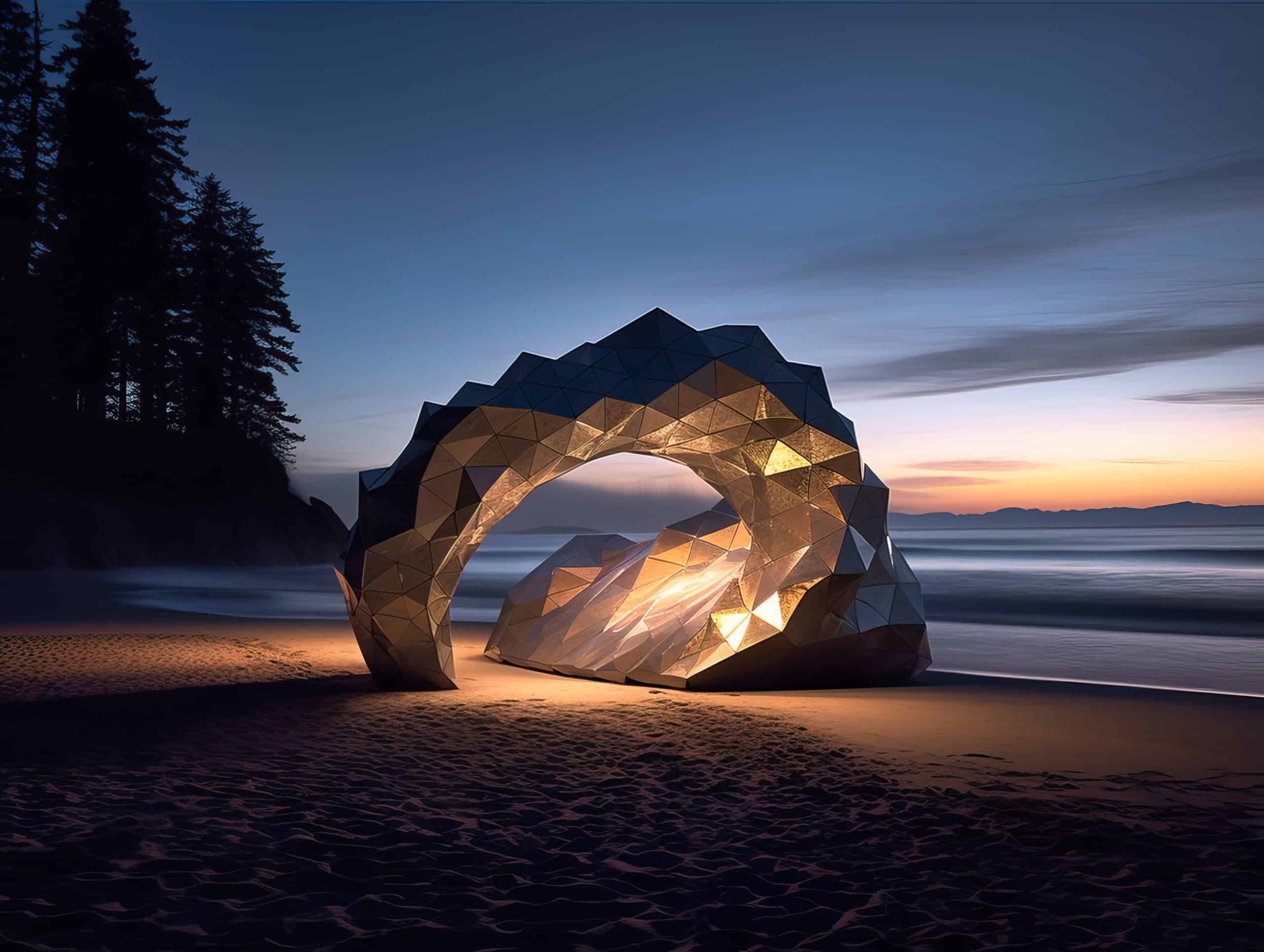 Impossible Sculpture: Olympic National Park, No. 53