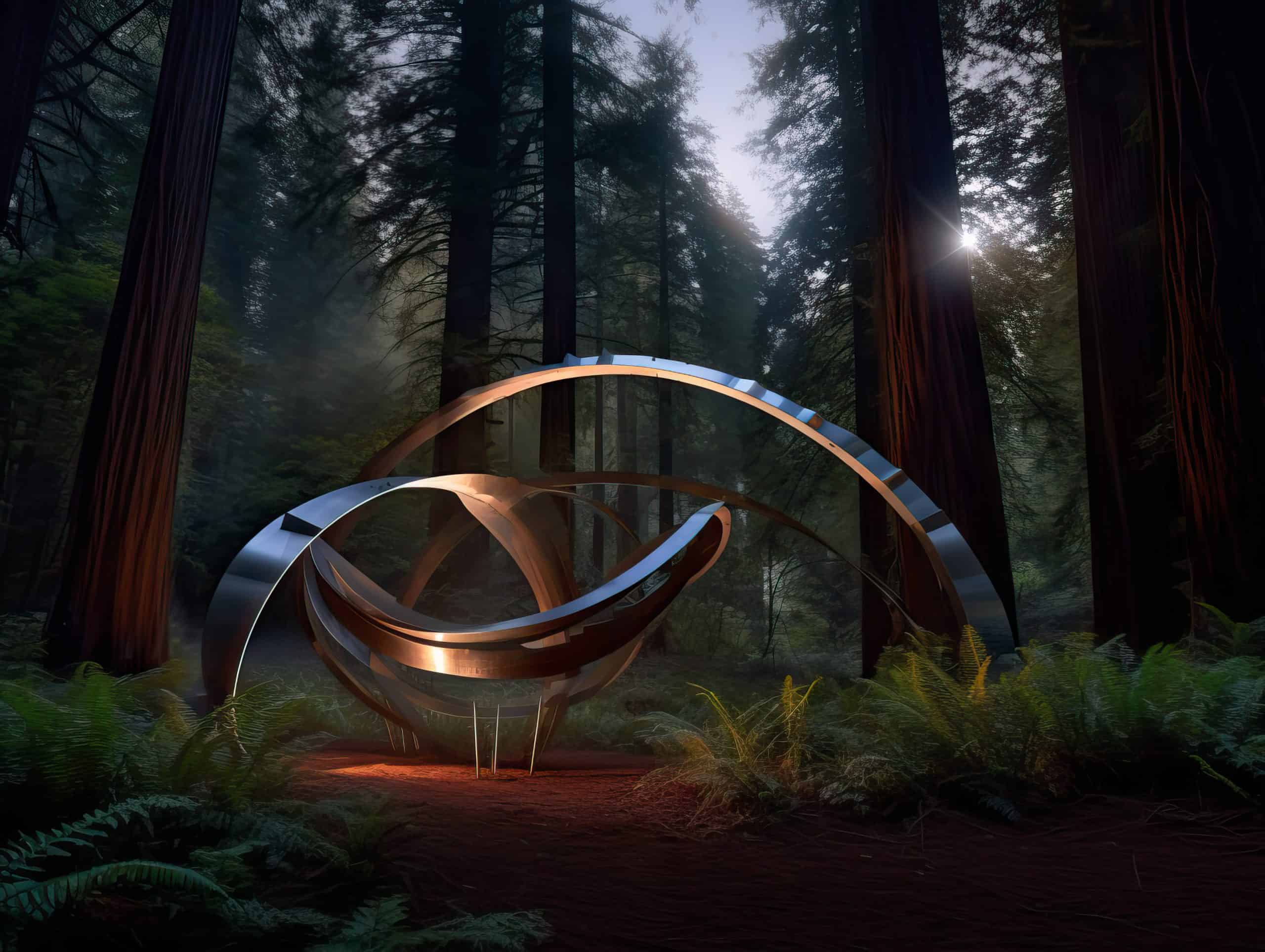 Impossible Sculpture: Redwoods National Park, No. 2