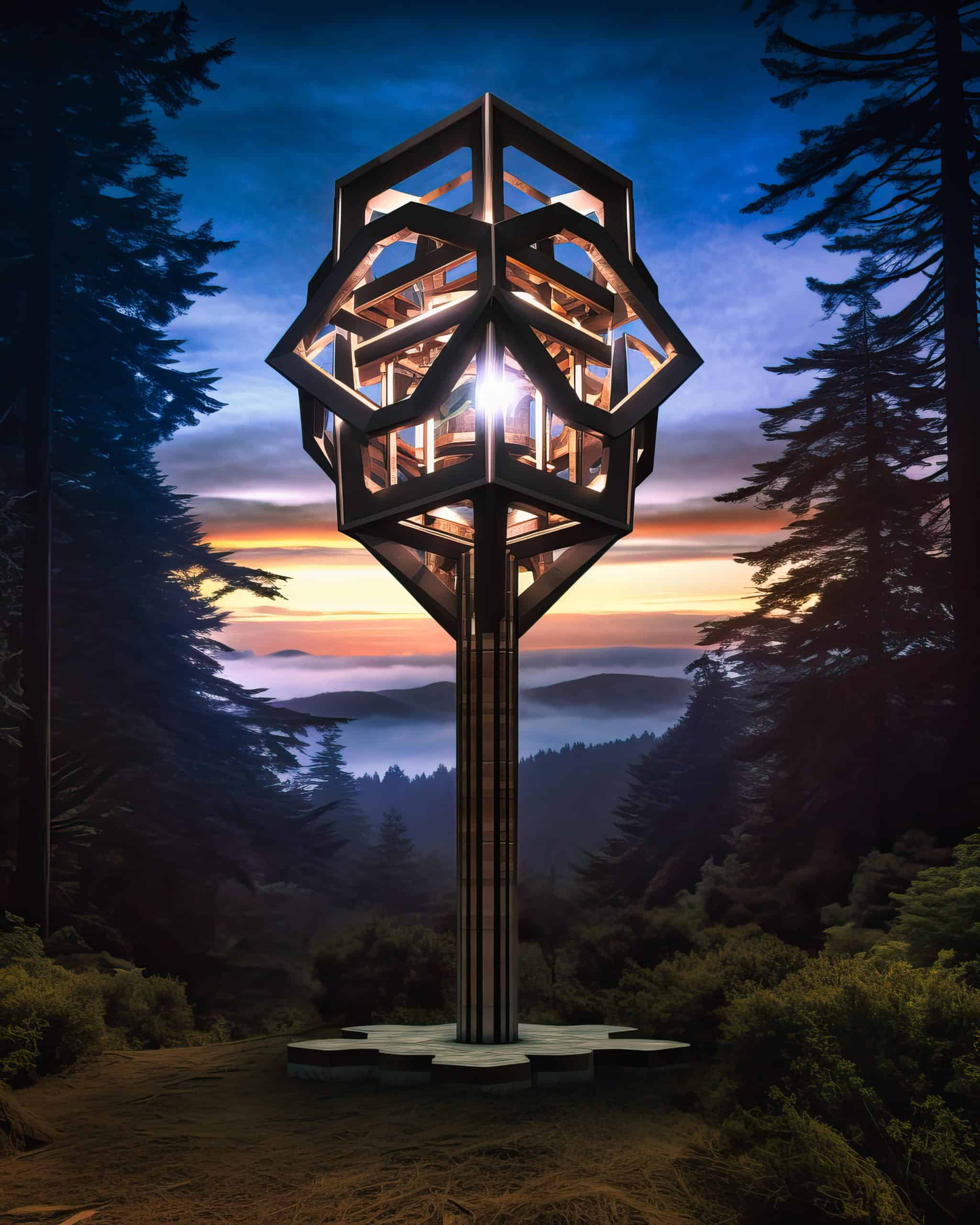Impossible Sculpture: Redwoods National Park, No. 13
