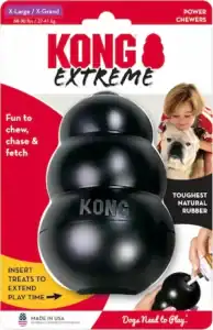 KONG extreme durable rubber dog toy