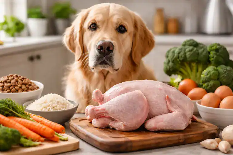 chicken as one of the most common food allergens in dogs