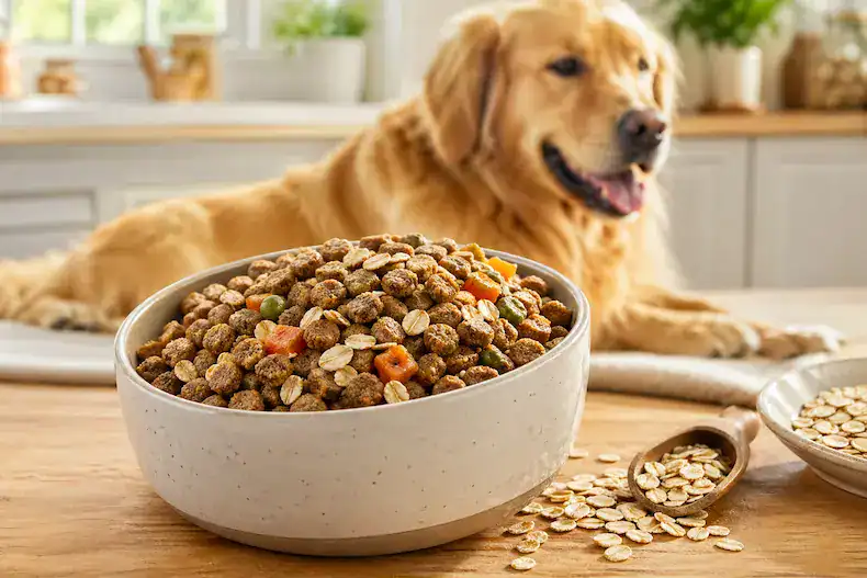 oats in dog food benefits for digestion and energy