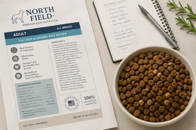 Understanding dog food labels: Meat Meal and By-products in Dog Food explained