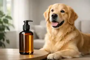 best fish oil for dogs with allergies omega 3 skin coat relief happy dog
