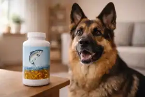 fish oil supplement for dogs improving skin and coat health
