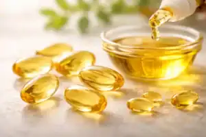 fish oil supplement omega 3 EPA DHA capsules for dogs