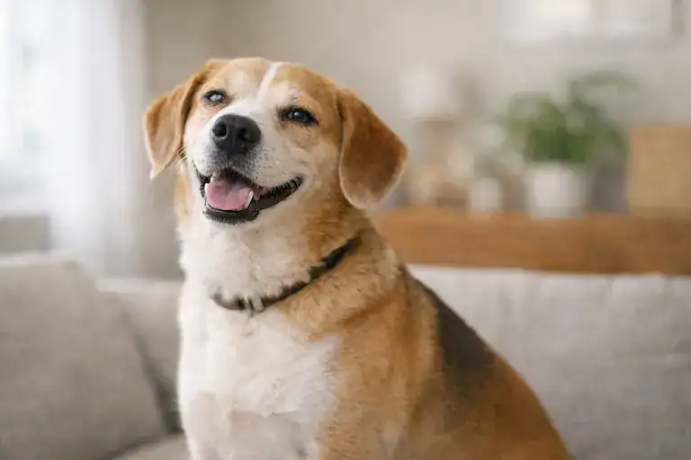 healthy dog no itching after allergy treatment results