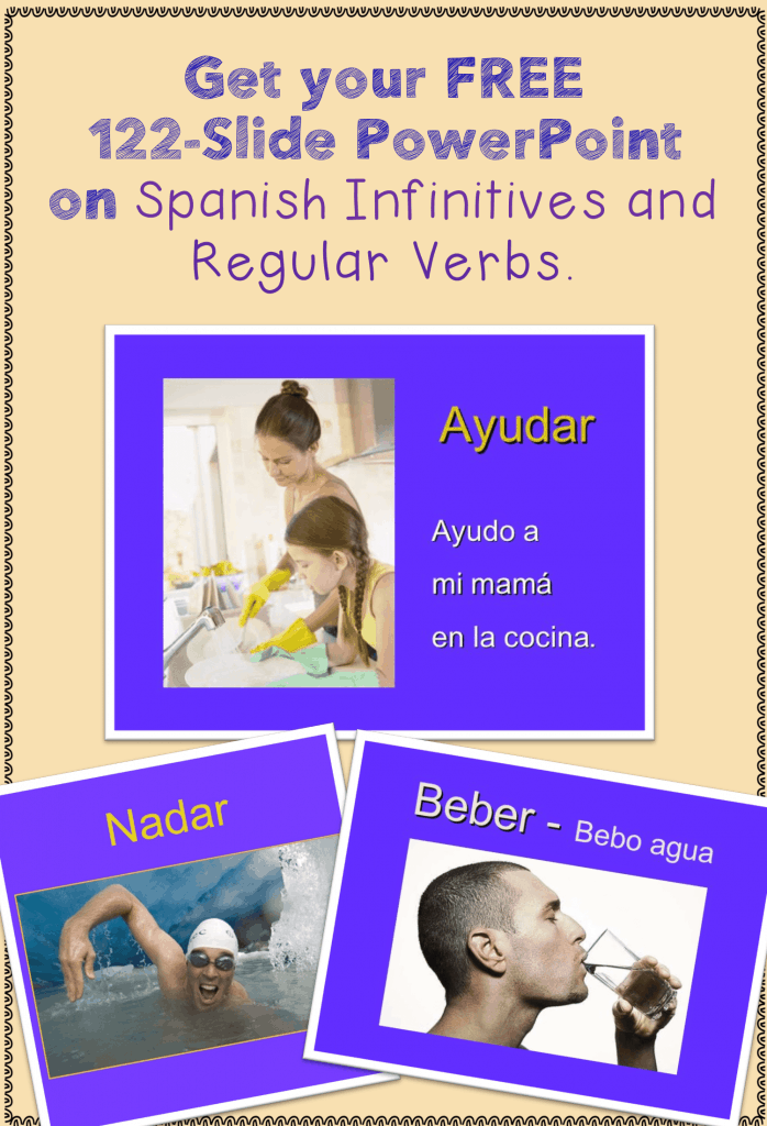 Spanish Infinitives and Regular Verbs PowerPoint