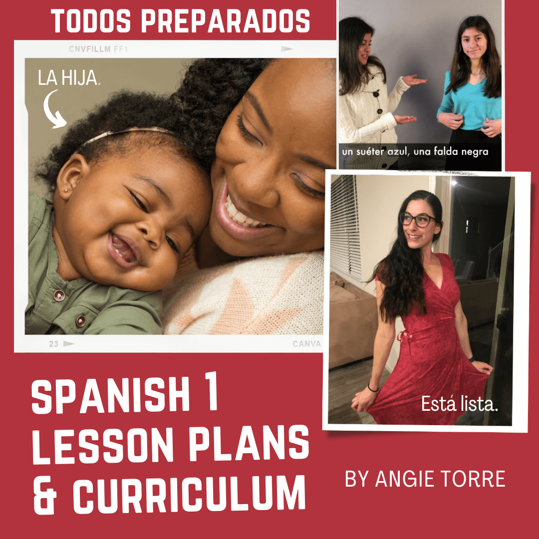 Todos preparados Spanish 1 Lesson Plans and Curriculum