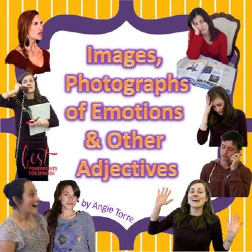 Images, Photographs, Clip-Art of Feelings and Adjectives
