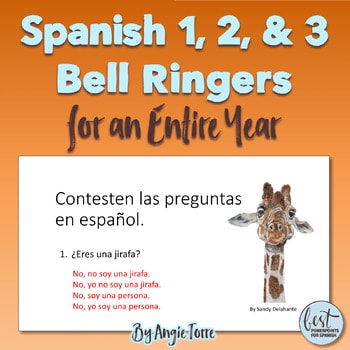 Spanish Bell Ringers for Spanish One, Two, and Three