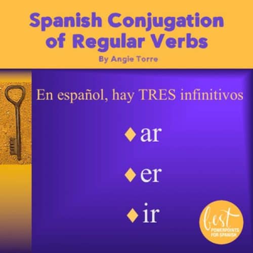 Spanish Conjugation of Regular Verbs