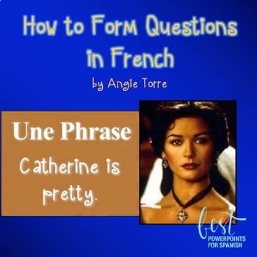 French PowerPoint on How to Form Questions