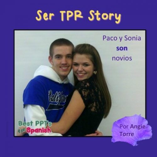 Spanish Ser PowerPoint, TPR Story and Interactive Notebook Activity