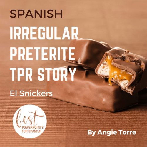 Irregular Preterite TPR Story in Spanish