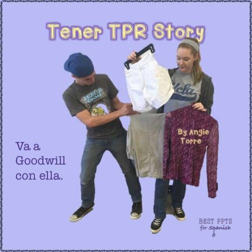 Spanish Tener, TPR Story PowerPoint and Activities