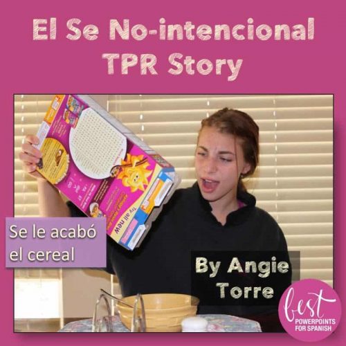 TPR Story and Activity for Non-intentional Se