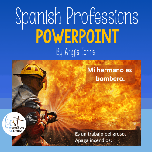 Spanish Professions PowerPoint