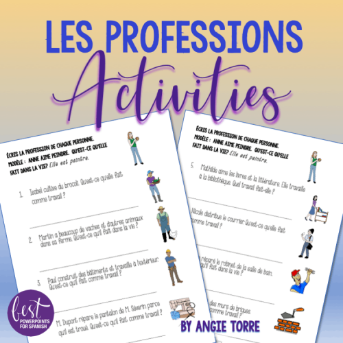 Les professions Activities