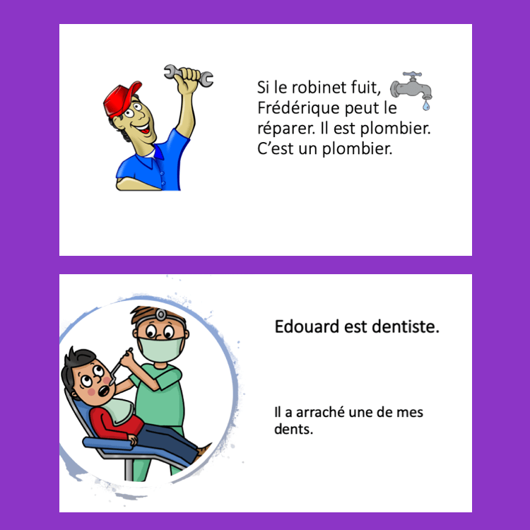 Les Métiers Paired Activities - Image 4