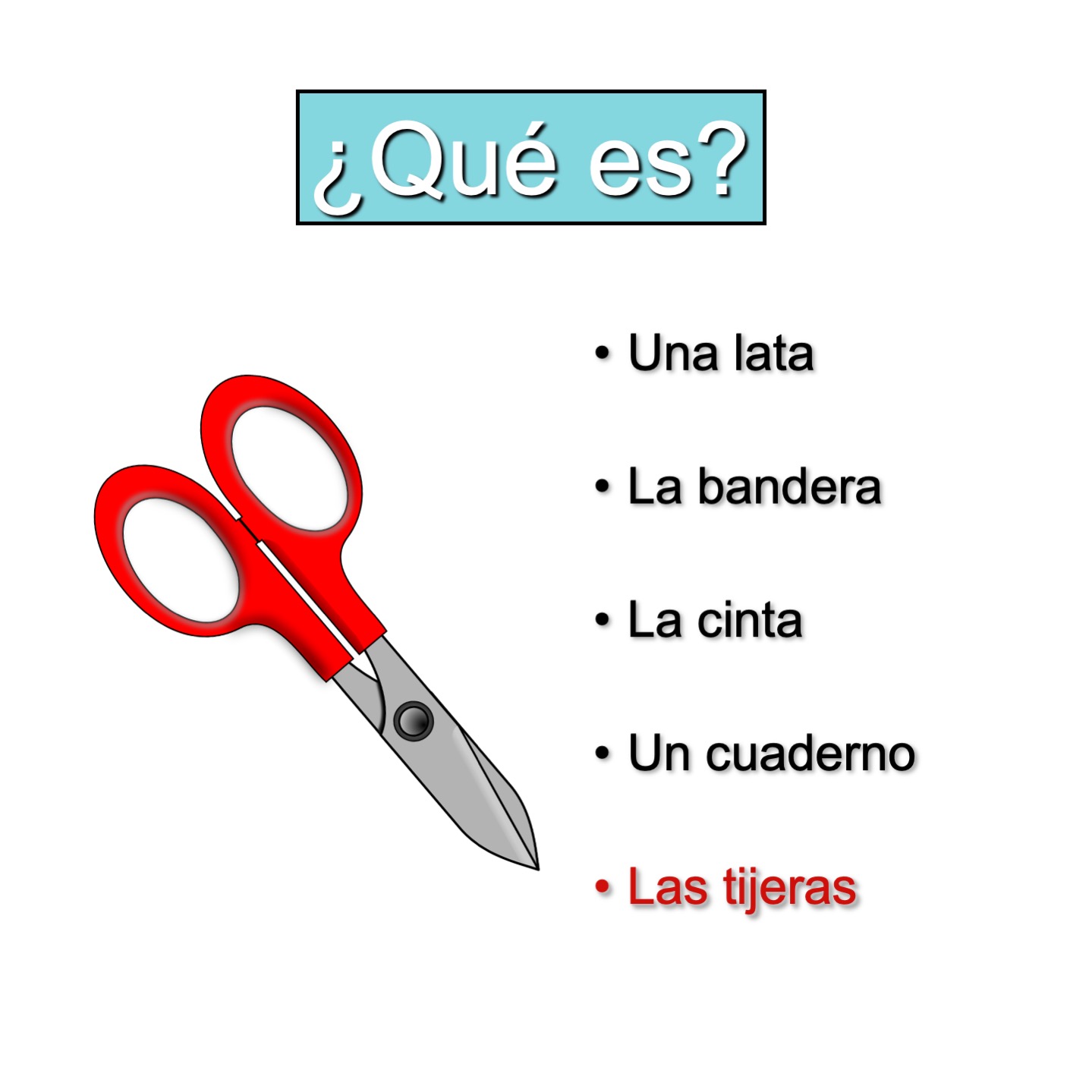 Spanish Classroom Objects and Articles Lesson Plans and Curriculum - Image 4