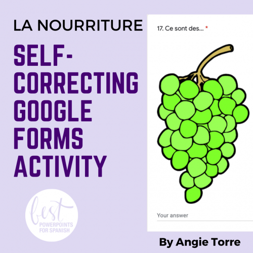La nourriture Autocorrecting Activity Green grapes C'est des...
