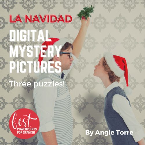 Spanish Christmas La Navidad Digital Mystery Pictures