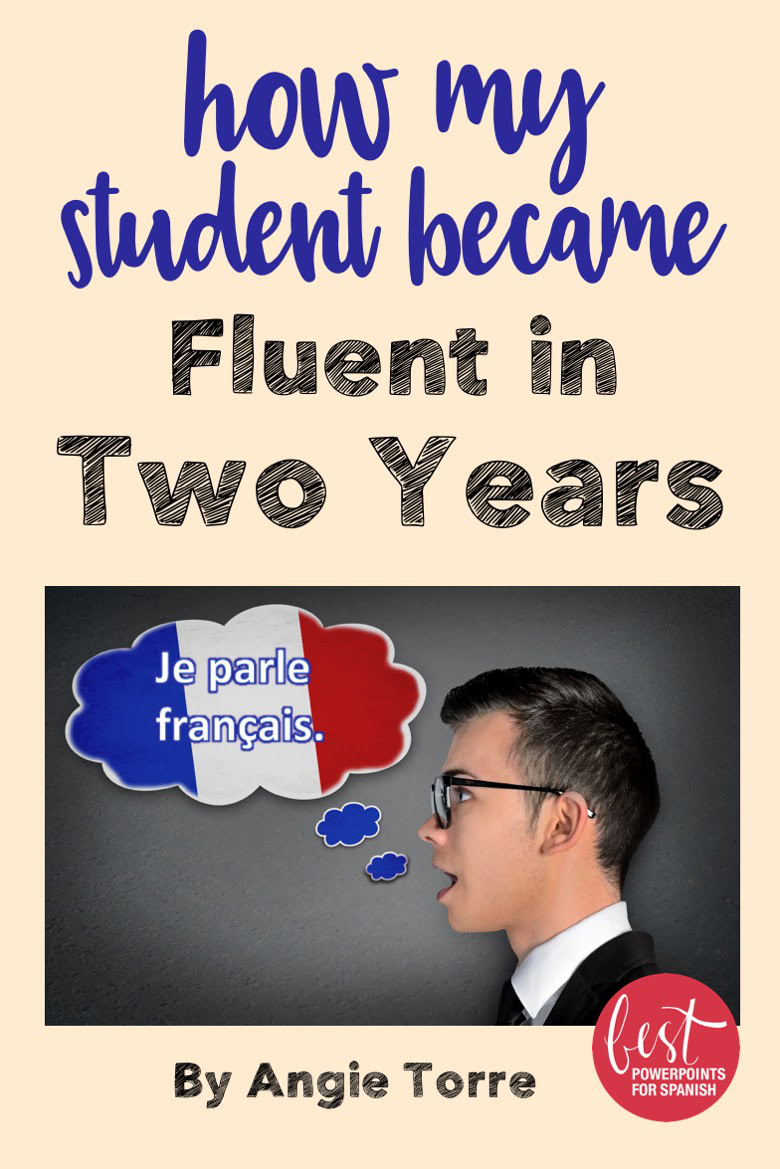 How my student became fluent in Spanish in two years