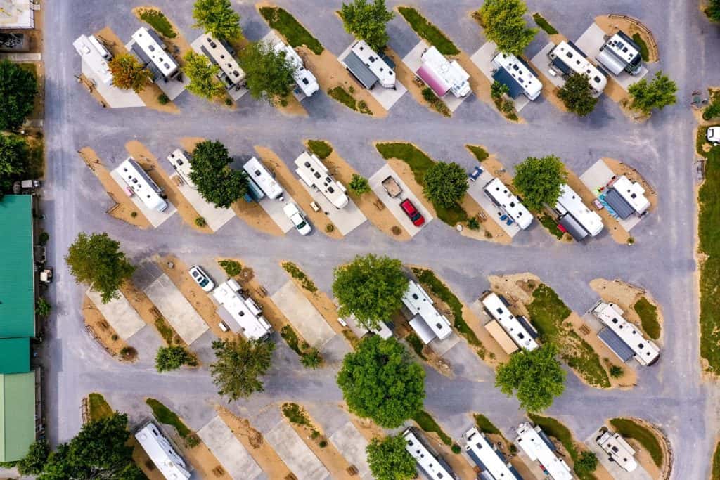 Big Meadow Family Campground picture from the sky