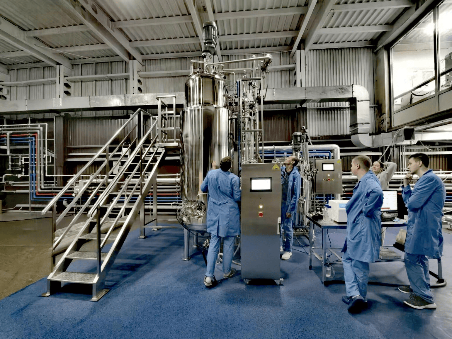 2500L Stainless steel Bioreactor-Ukraine