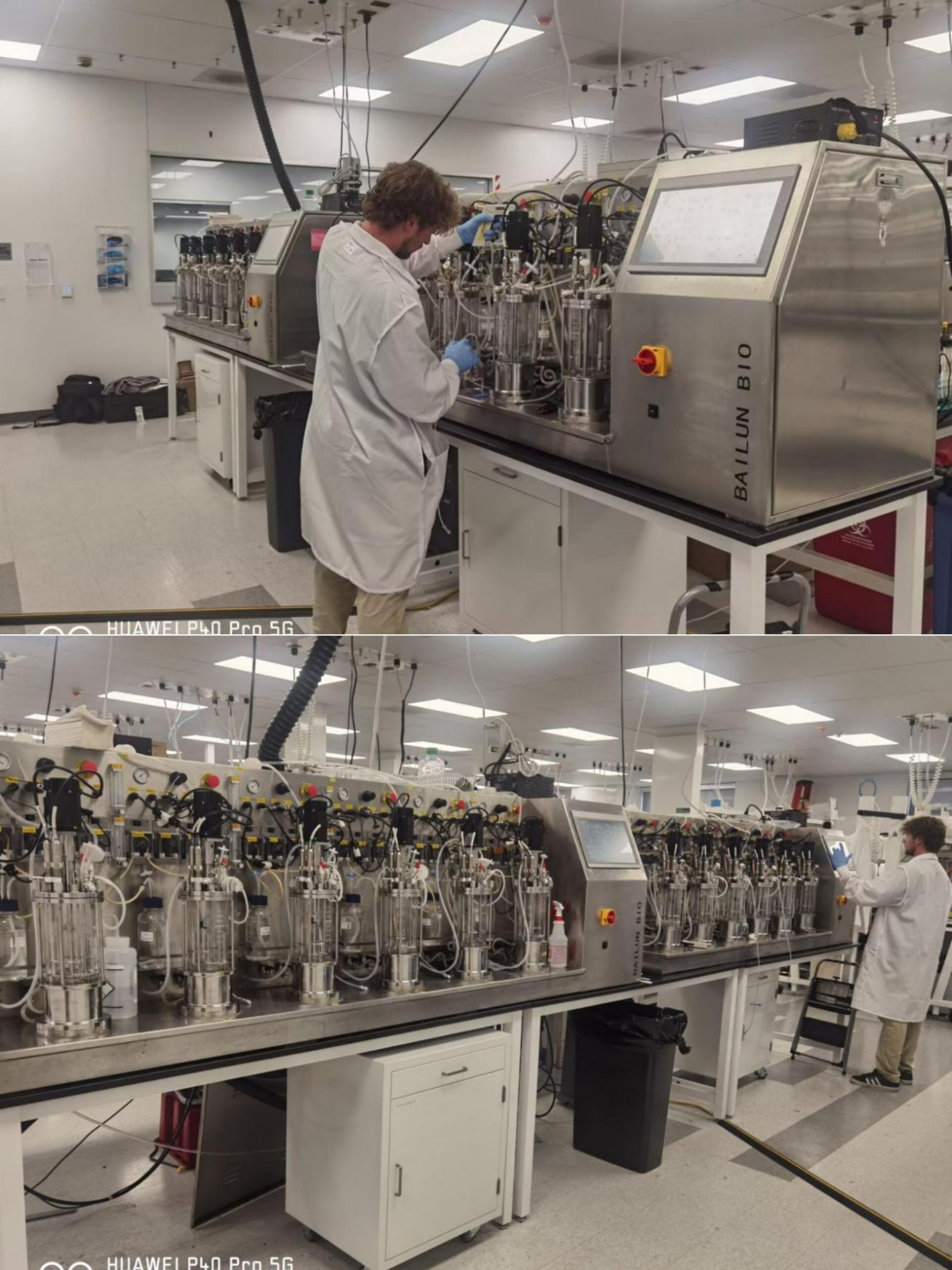 2x6 parallel glass bioreactor-USA
