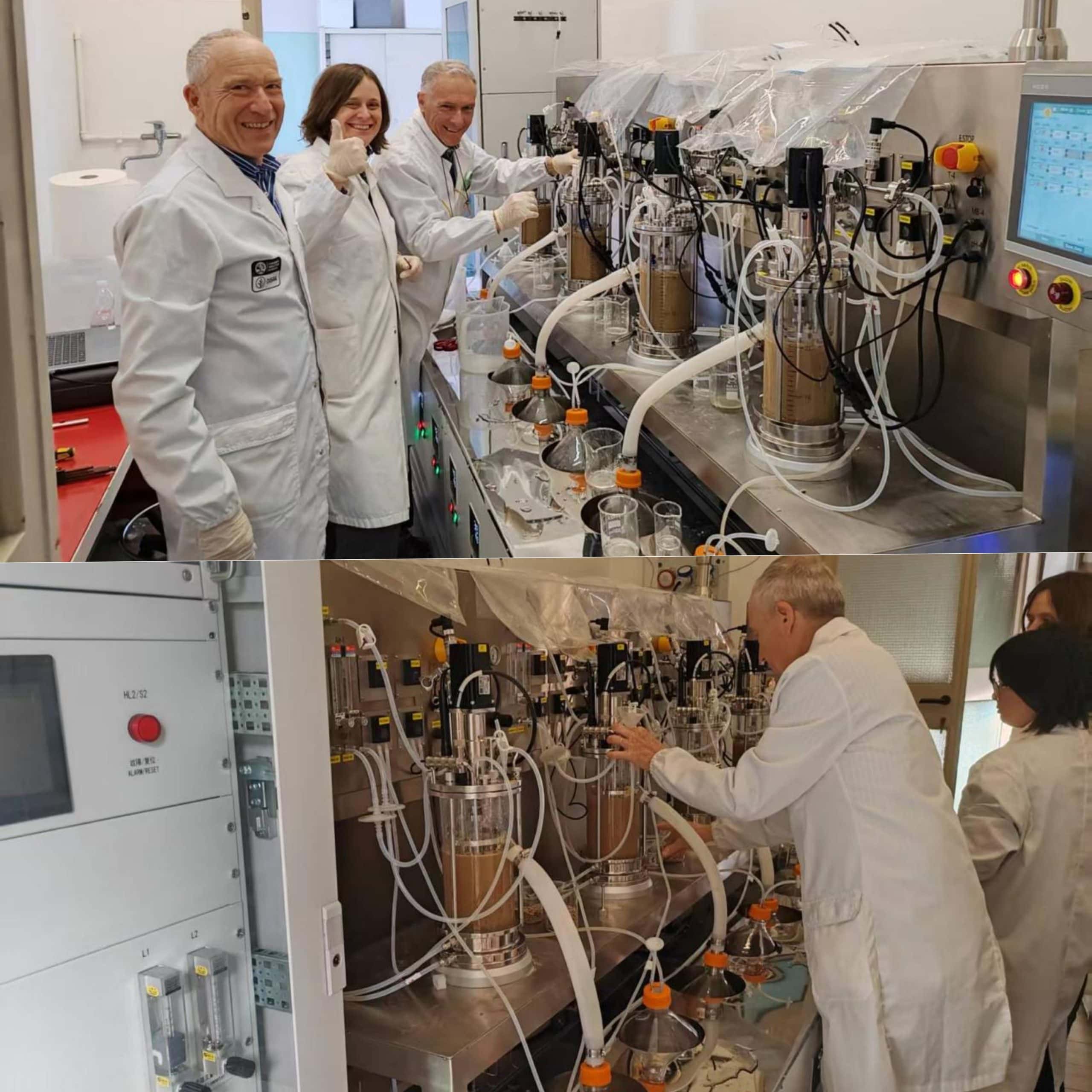 4-parallel 5L Glass Bioreactor (Intestinal simulation)-Italy