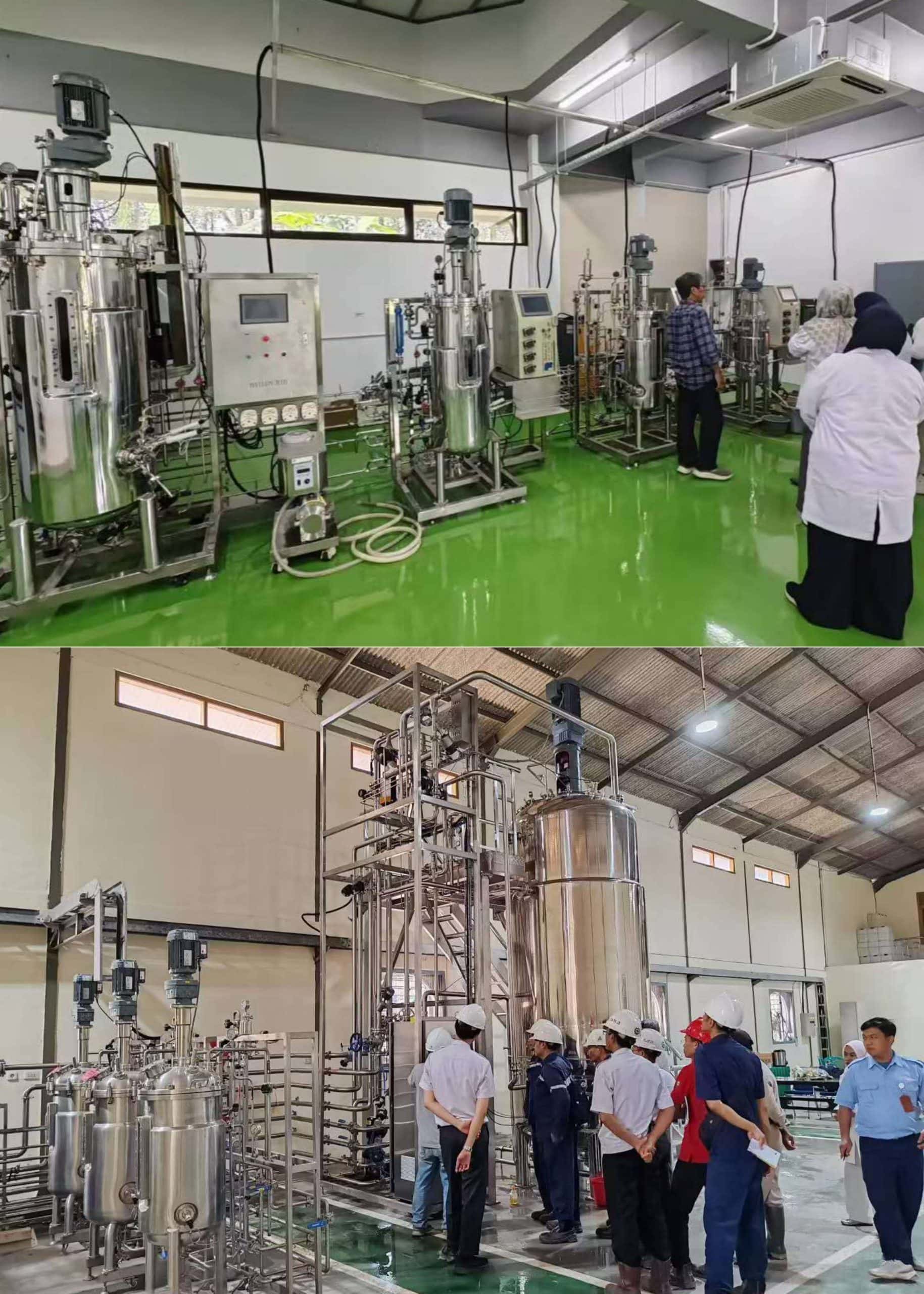 5L-5000L Stainless steel bioreactor package-Indonesia
