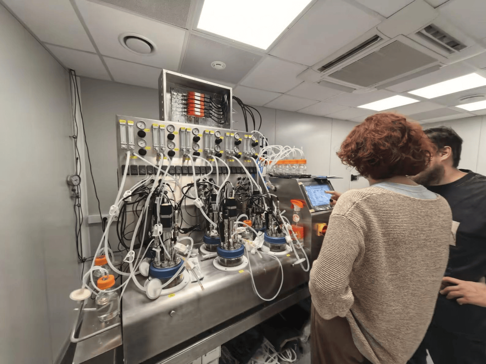 6-parallel Mini Glass Bioreactor-Ukraine